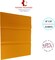 Tangerine Tissue Paper Squares, 24 Sheets Gift Wrap and Art Supplies